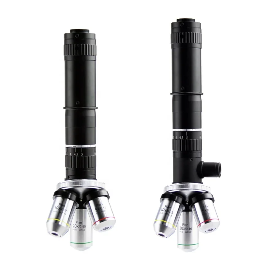 Obiektyw optyczny przemysłowy Ft-Opto FB0650 o dużym przełożeniu 0,6X do 5,0X do inspekcji PCB