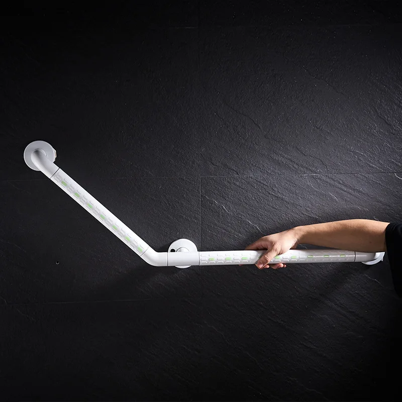 

‌135° Stainless Steel Grab Bar - Bathroom Safety Rail for Elderly & Disabled, Non-Slip Wall Mounted Shower Handle