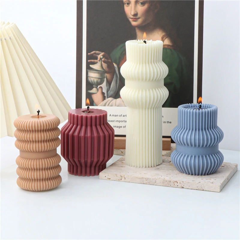 3D Stripe Pillar Si…