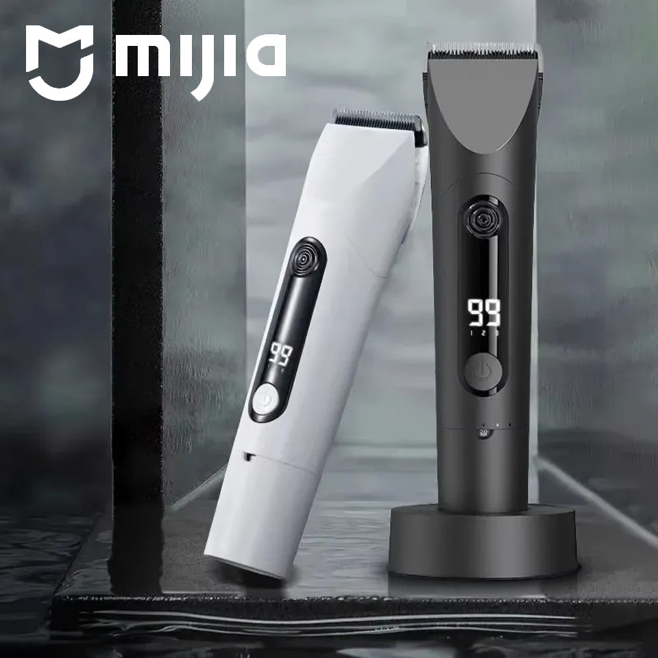  Mijia Hair Clipper Wireless Hair Cutting Trimmer Barber Cutter Titanium Alloy Blade Trimer for Men Electric Shaver 