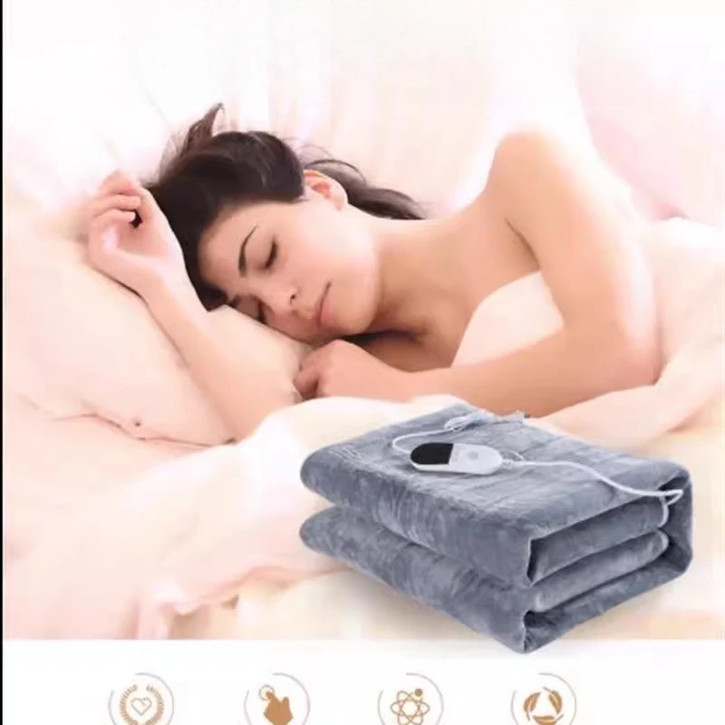 

Luxury Electric Blanket Premium Heated Throw High Quality Thermal Blanket Soft Heating Pad Cozy Mantas Household Merchandises