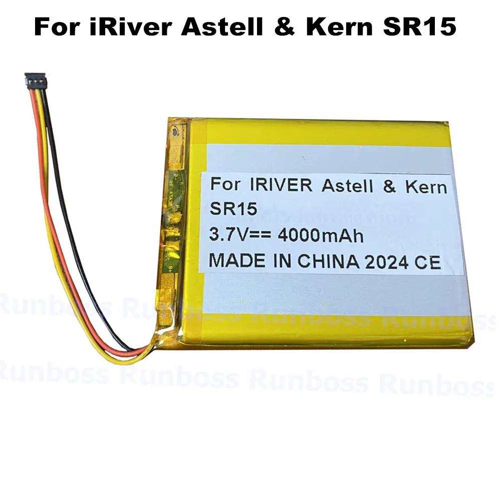 بطارية ليثيوم بوليمر Iriver Astell and Kern ، مُجمِّع للاعب ، way V ، four mAh ، PL685065 ، جديد