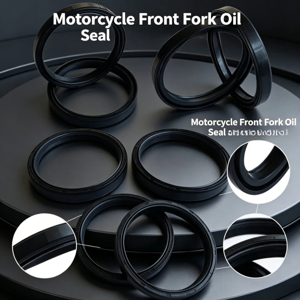 

4pc/8/16/24/32/40pc 49x60x10 Front Shock Fork Damper Shaft Oil Seal For Harle* Davidso* 1450 1584 1690 DYNA STREET BOB 2006-2017
