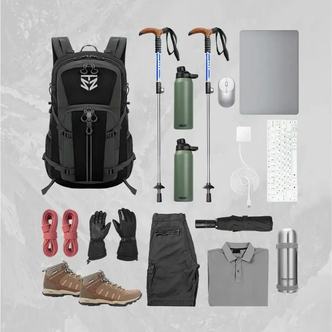 Xiaomi TANJIEZHE Reiserucksäcke Outdoor Bergsteigen Tasche Camping Aufbewahrungstaschen Jagdtasche Wasserdichte Herrenrucksäcke 40L