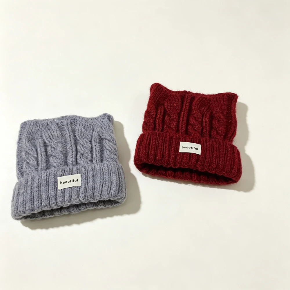 Kids Knitted Hat 50-52cm Beani - огляд і ціна Beanie Cuffed Knit