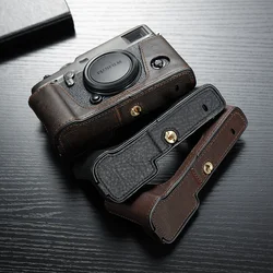 Luxury Digital Camera cowhide Case Genuine leatherBag box For Fujifilm Fuji XPRO3 XPRO2 X-PRO2 X-PRO3 Protective sleeve Cover