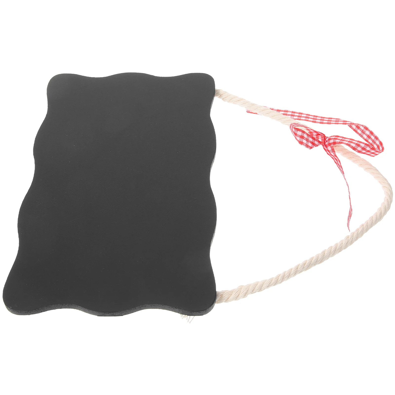 กระดานดำไม้ขนาดเล็กสองด้านสำหรับตกแต่งบ้าน กระดานข้อความ กระดานดำไม้เอ็มดีเอฟแบบพกพาน้ำหนักเบาสำหรับร้านค้า