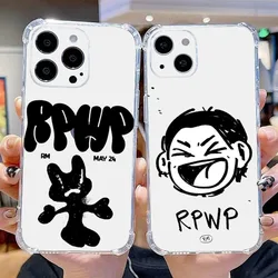 R-RMS RPWP Phone Case For iPhone 16,15,14,13,12,11 Plus,Pro,Max,XR,XS,X,7,8 Plus,SE,Mini Transparent Silicone Soft