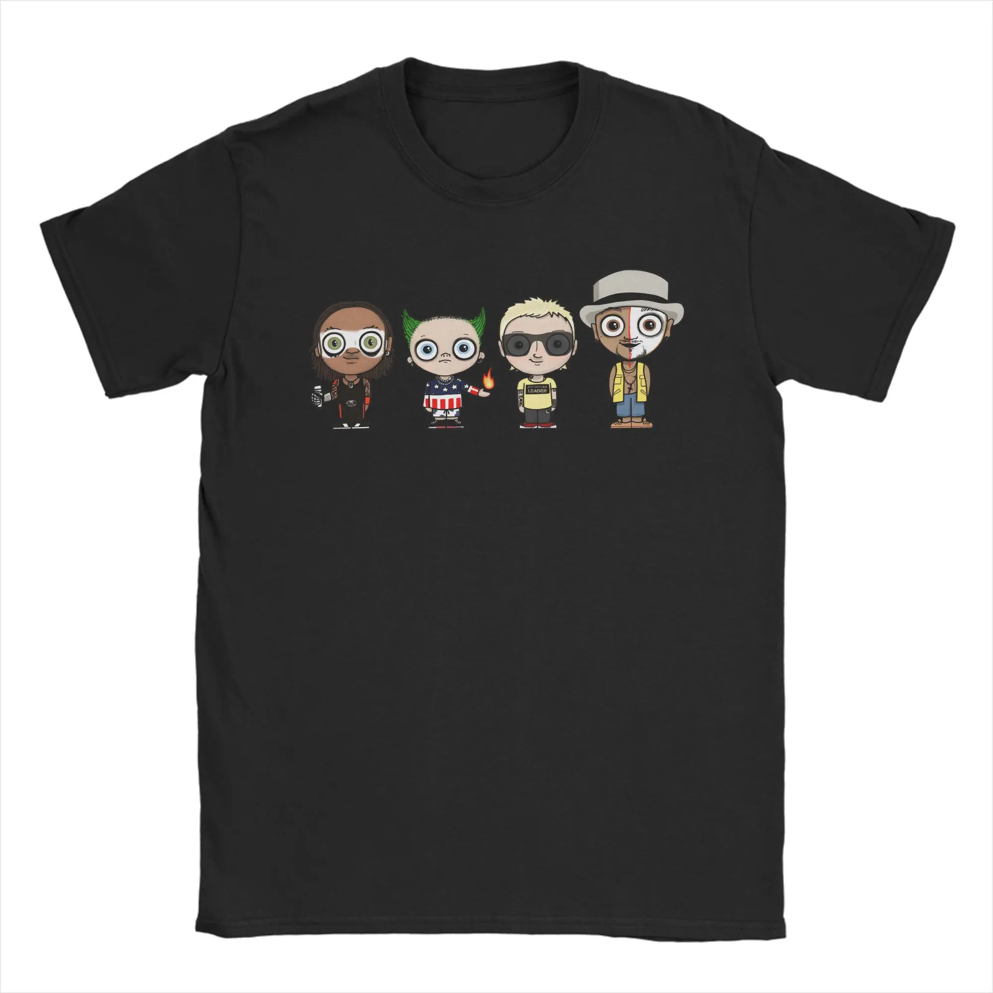 Firestarter The Prodigy  T Shirt Male  Vintage Cotton T-Shirts Summer Crewneck Trending Tees Loose Oversized Clothing