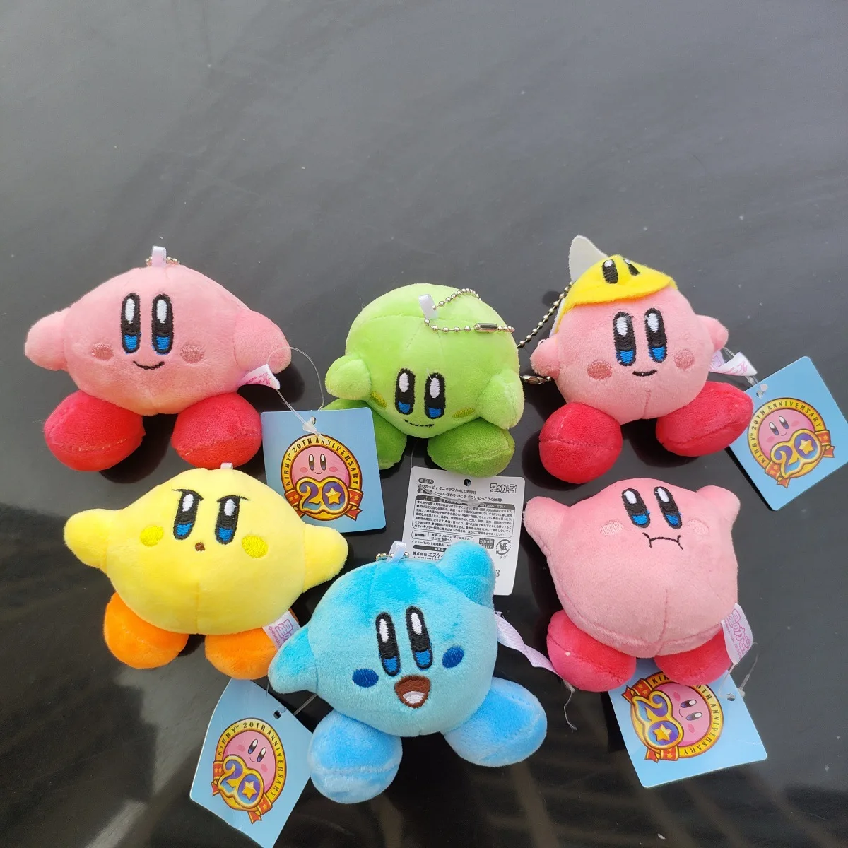 30個セット キャラクターぬいぐるみキーホルダー 6cm カービィ
