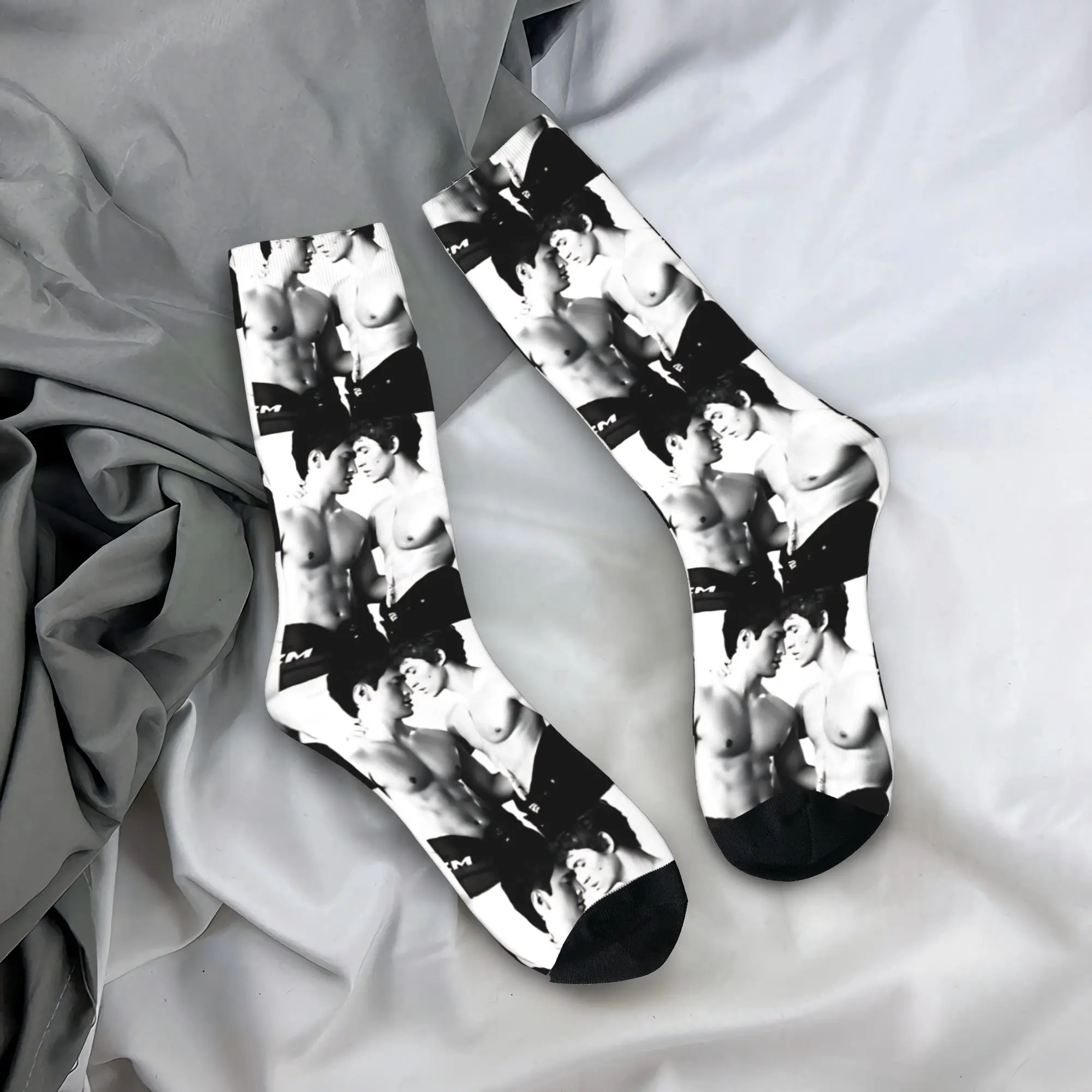 

Sexy Shane Hollander & Ilya Rozanov Heated Rivalry Couple Stockings Socks Autumn Anti Slip Socks Unisex Men Medium Soft Socks