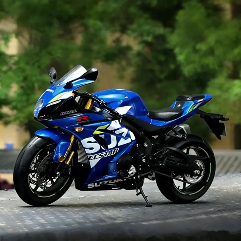 

1:18 Suzuki GSX-1000R Alloy Street Sports Motorcycle Model Simulation Diecast Metal Track Racing Motorcycle Model Kids Toys Gift