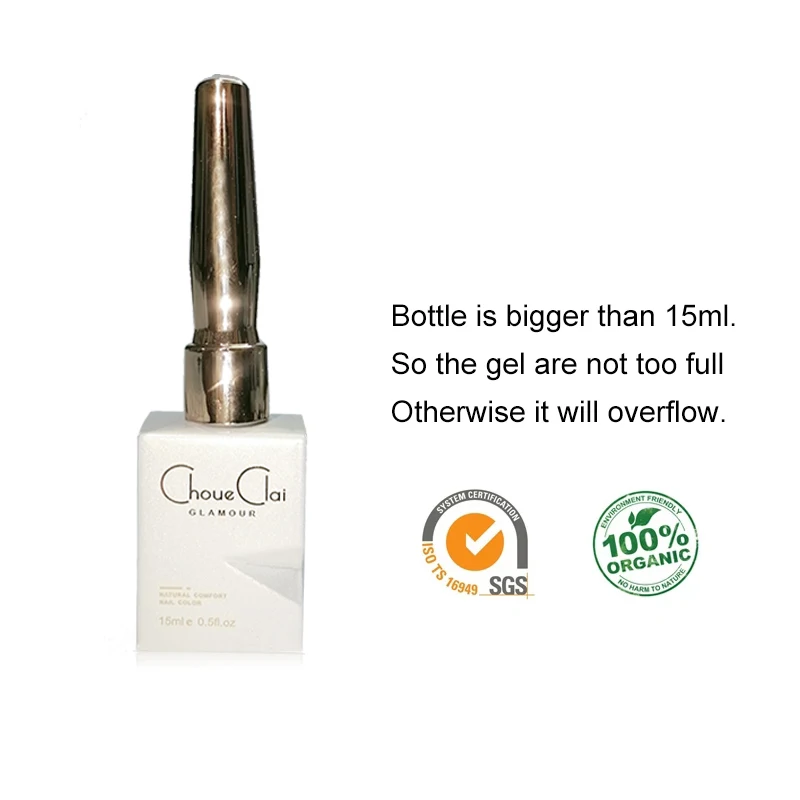 Eleanos 15 ml Basis- und Top-Coat-Gel-Nagellack, transparent, Soak Off UV-Gel-Nagellack, Nagelgrundierung, Hybrid-Gel-Lack