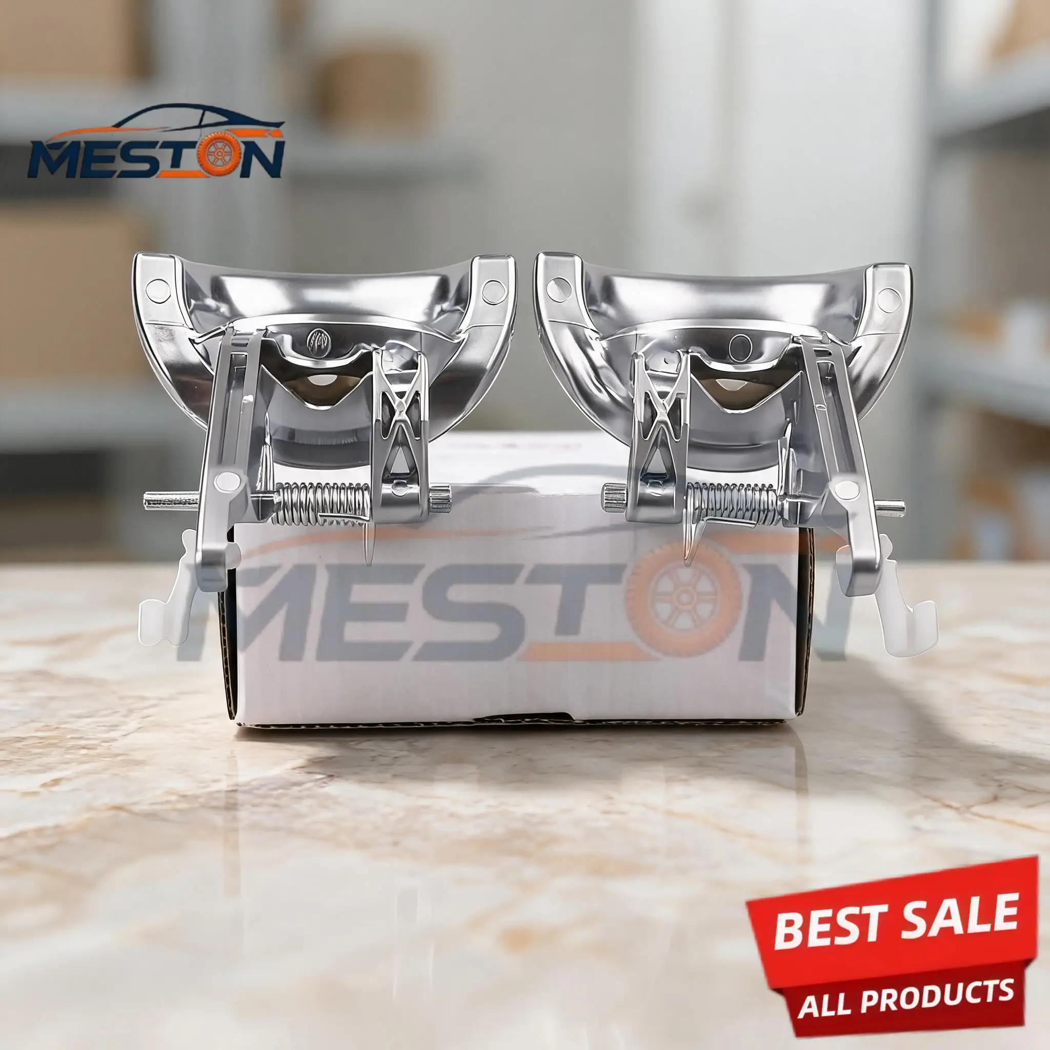 For Dodge Nitro 2007-2011 Interior Door Handle 68004829AA 68004828AA Satin Chrome Inside Door Handle