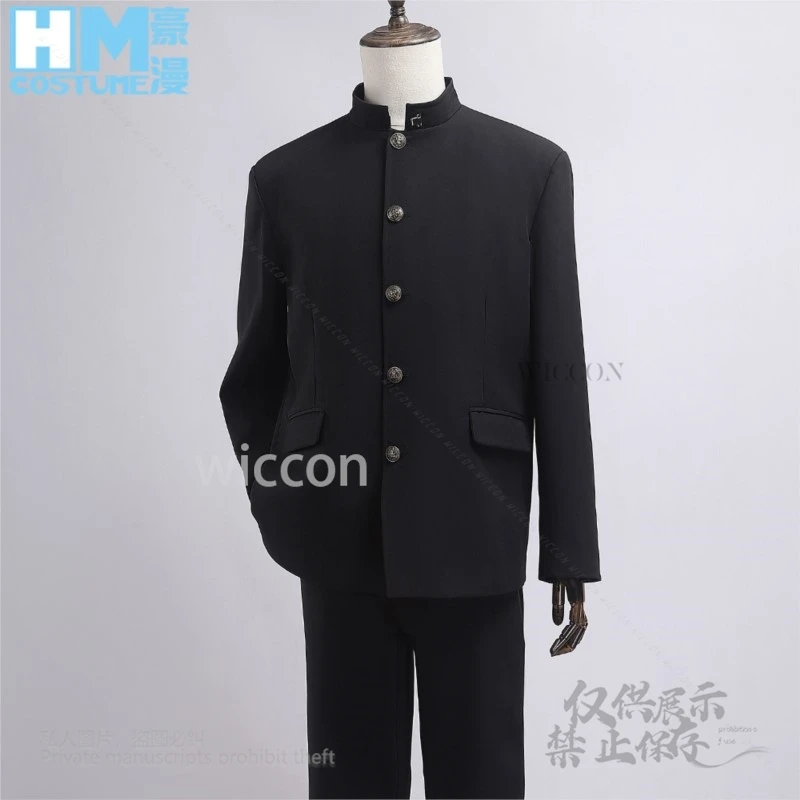 ساعة الساحرة Yimu Shouren Zhongshan موحدة شعر مستعار تأثيري نمط المدرسة خمر للرجال الأولاد هالوين/التخرج