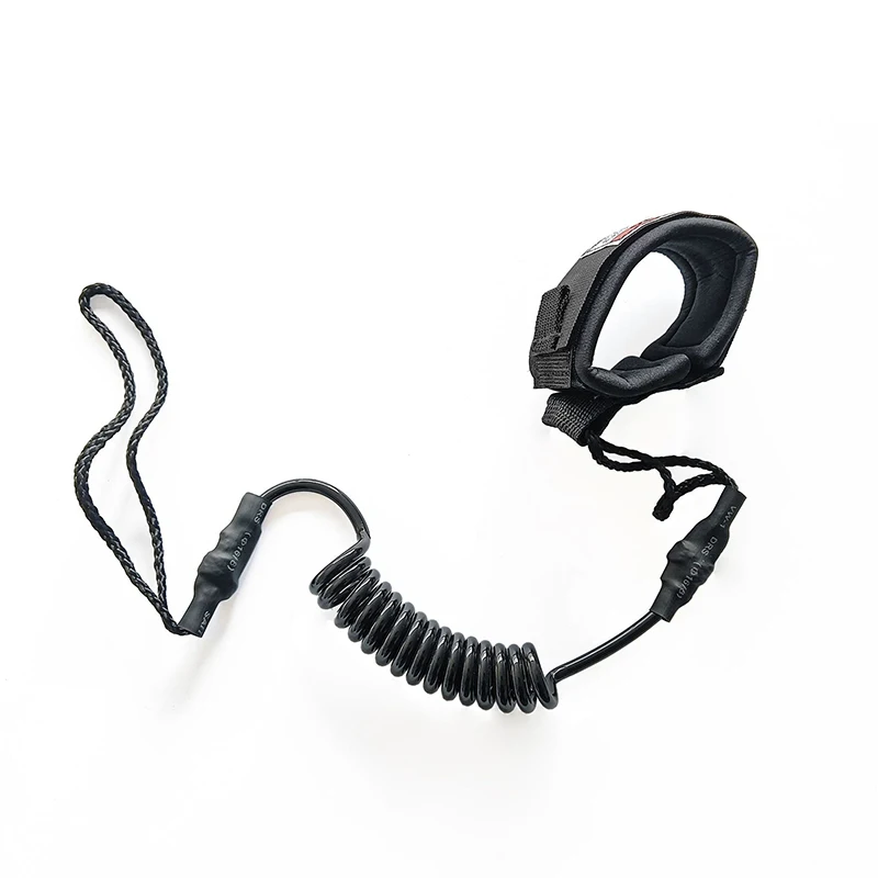 Surfboard Raft Kayak Rope Coiled Surfboard Leash Surfing Stand UP Paddle Board Ankle Leash Sup Board Foot Leg Rope view 6