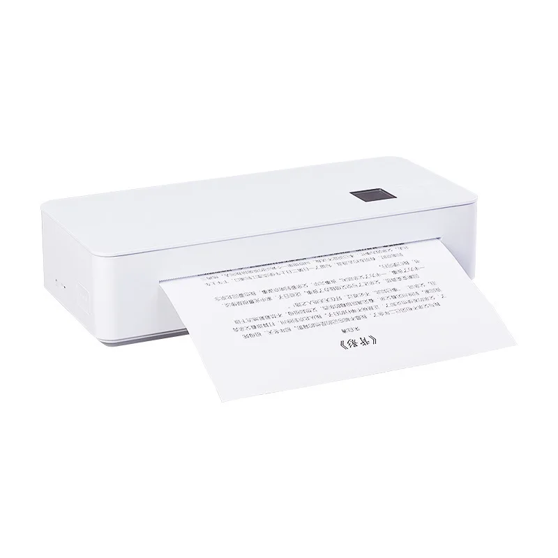 Angepasste Version A4 Tragbarer Thermodrucker Office Home Study Drucker