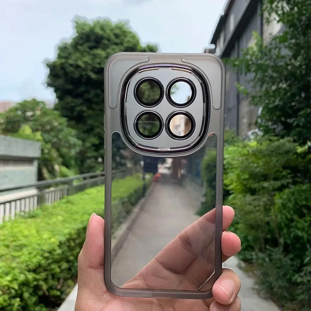 حافظة لهاتف شاومي ريدمي نوت 14 برو 13 14 برو بلس 14S 13R 5G فاخرة Magsafe غطاء شفاف مقاوم للصدمات من السيليكون المغناطيسي