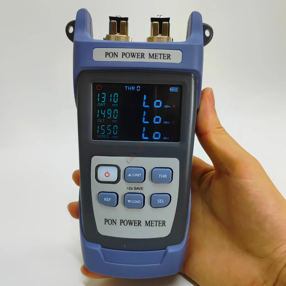 Fiber Optical PON Meter CL-320APC UPC CL-320A/U Portable PON Power Meter FTTX ONT 1310nm|1490nm|1550nm