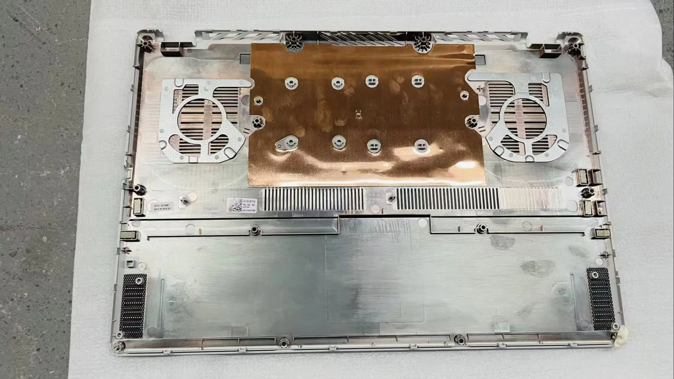 New Original Bottom Case For ROG Zephyrus G14 GA401 Laptop Lower Bottom Base Cover Shell Silver GA401