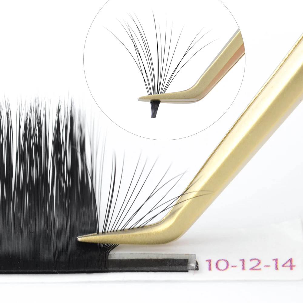 NAGARAKU Eyelashes Auto Fans Eyelash Extensions Bloom Eyelash Natural Soft Mega Volume Lashes