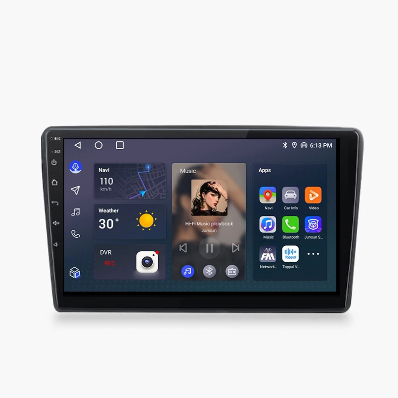 

Factory Hot Sale Junsun V1 EU Stock CarPlay for C5 Android Auto Car Radio Navigation for C5 2008-2017 Car Autora