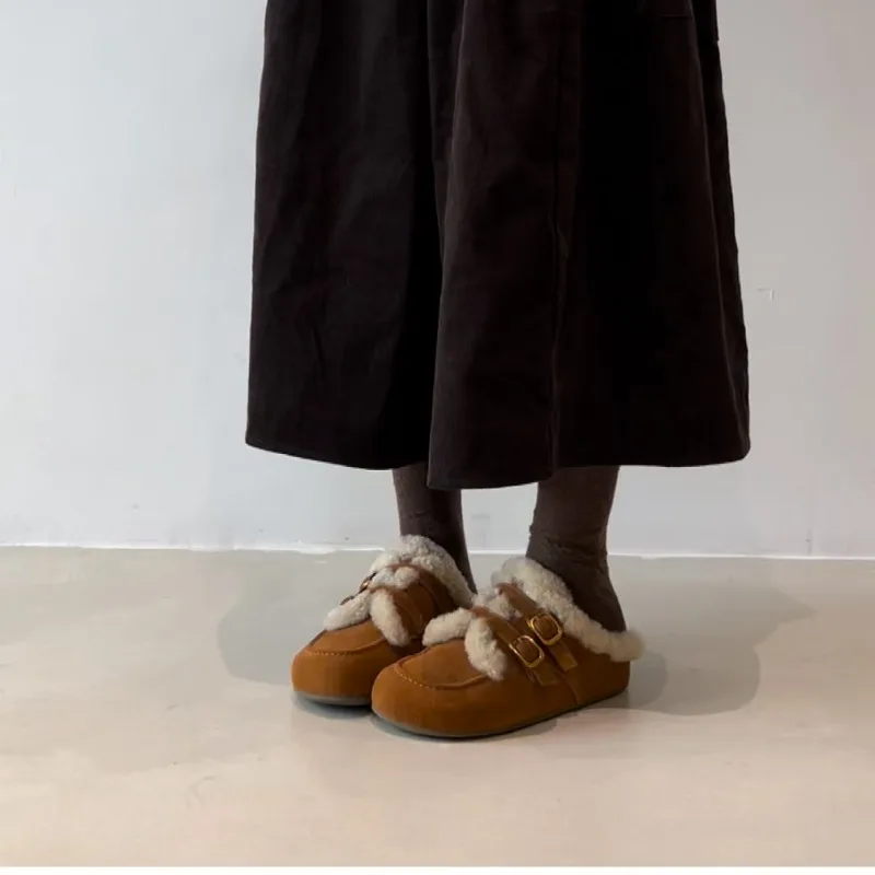 

Новые зимние удобные и теплые туфли Fury с толстой подошвой, снежные хлопковые туфли