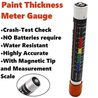 Paint Thickness Indicator: The new automotive paint film tester for fast measurements and magnetic collision on the test tip