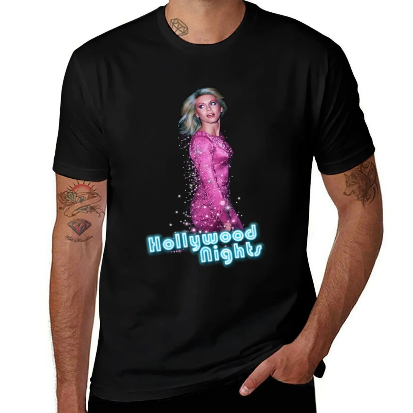 Olivia Newton-John - ELO - Xanadu - 80s Grease Classic T-Shirt Lightweight Running Sports T-Shirt