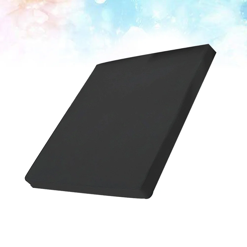 

Waterproof Mattress Protector Black Size 1 Safe Comfortable Sleep Surface Easy Clean for Children Adult Use Pure Color Piss