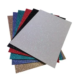 5 Sheets A4 Size 200Gsm Glitter Cardstock Paper,Glitter Paper For Diy Crafts,Cupcake Topper,Birthday And Wedding Party Decors