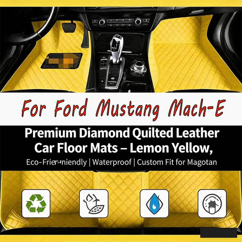 

Car Floor Mats For Ford Mustang Mach-E 2021 2022 2023 2024 Interior Accessories