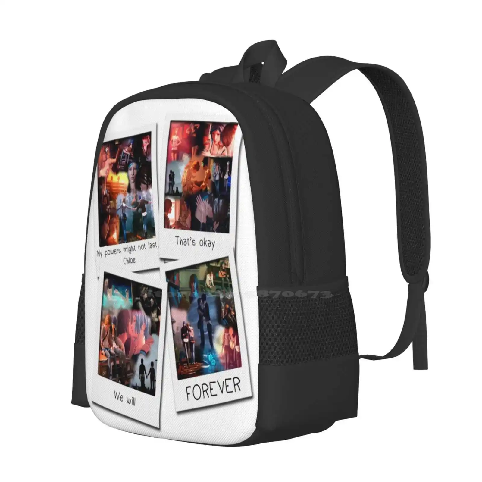 Forever New Arrivals Unisex Bags Student Bag Backpack Life Is Strange Love Pricefield Price Max Caulfield Time Travel Gaming