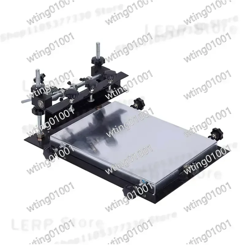 for Small Manual Silk Screen Station Adjustable Solder Paste Printer SMT Printing Stencil Machine 32x22CM Compact Design