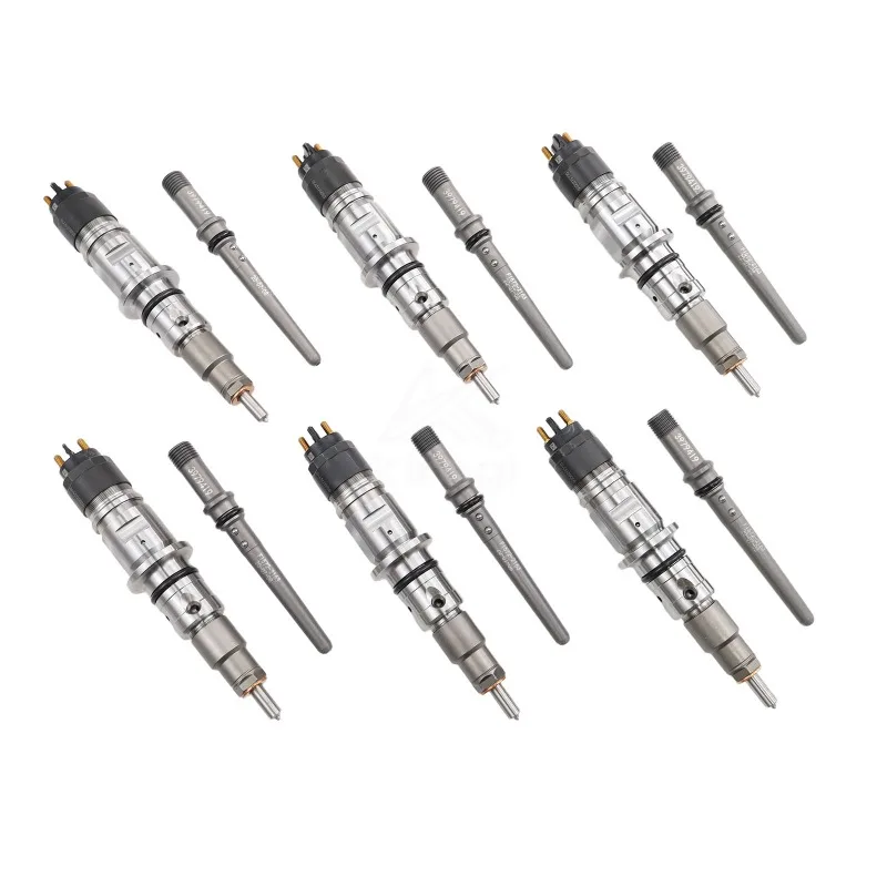 6 pz/set 0986435518 68027067AA Iniettore di Carburante Diesel 0445120050 Per Dodge Ram 2500 3500 Cummins 6.7L 2007-12 0445120193 0445120050