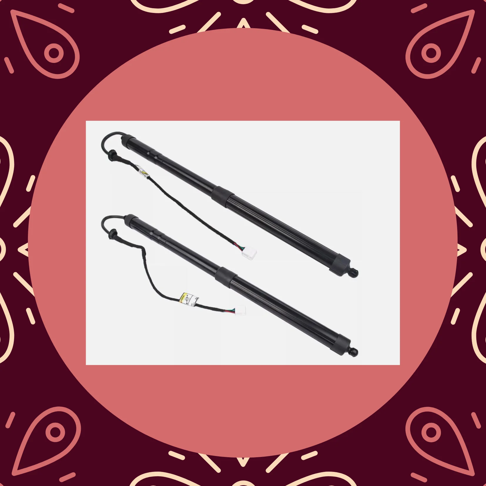 

1 Pair Electric Tailgate Gas Strut Compatible with Toyota Fortuner 2015-2020 For 68910-71030 68920-71030