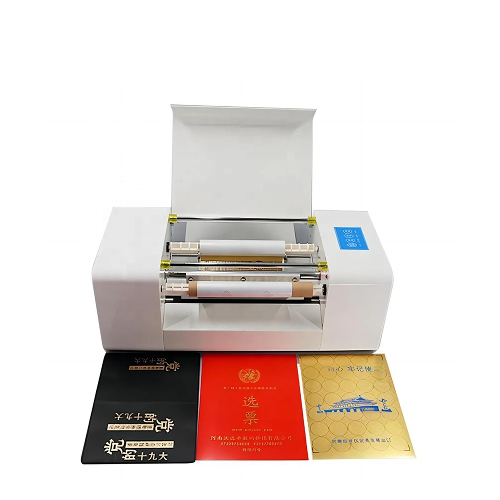 360A personalized small printing machine hot gold foil machine color ribbon foil printer household industry