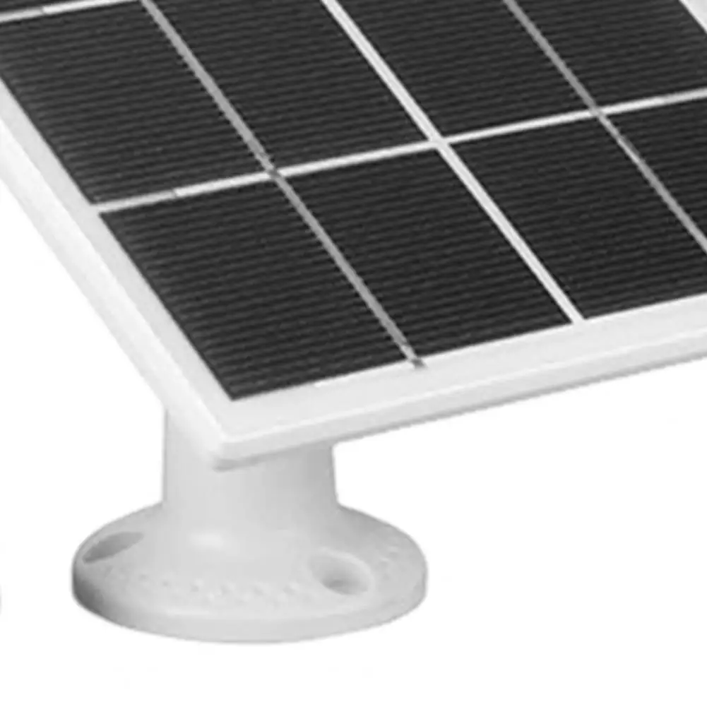 Wall Mountable Solar Panel 3.3w Ultra-thin Solar Panel Waterproof Emergency Charger High/low Temperature Resistant for Ring