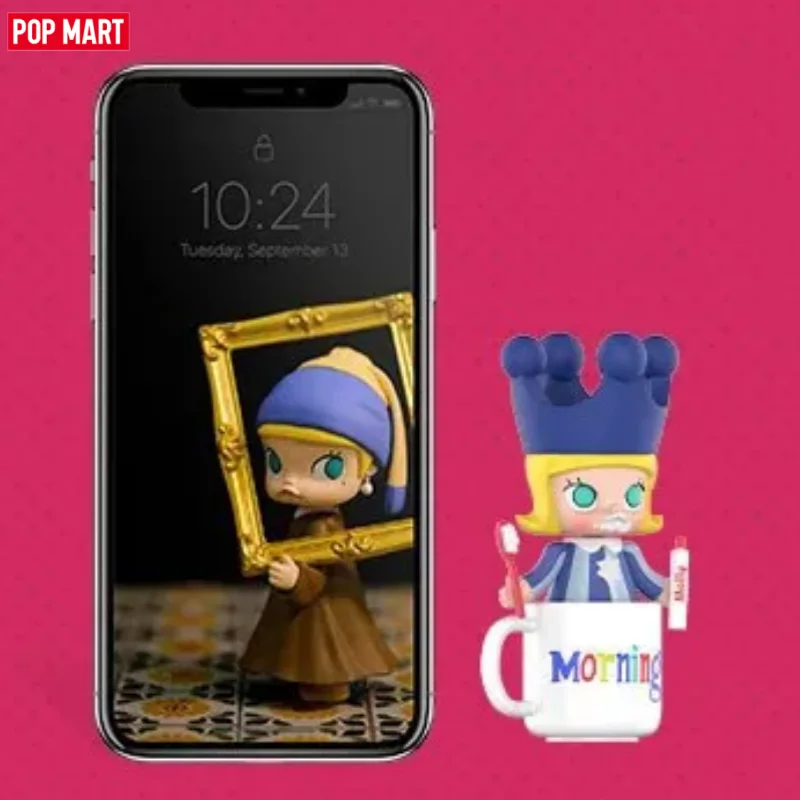 POP MART One Day of Molly Series Blind Box Toys Kawaii Anime Action Figure Surprise Mystery Box Dolls Gift