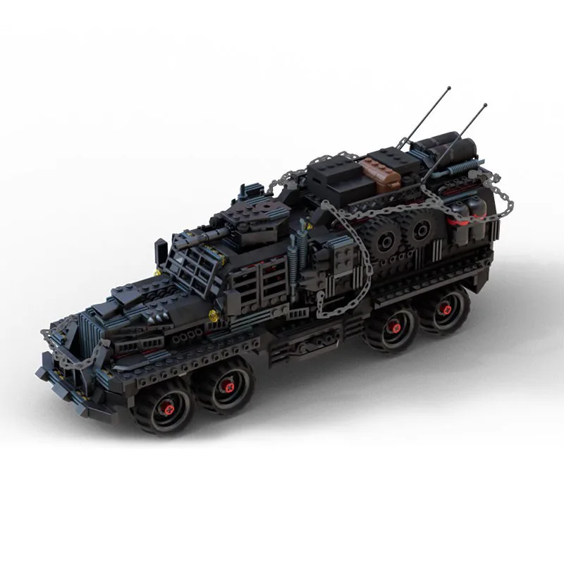 New Mad Maxed Apocalypse wasteland Car Model Building Blocks Popular Movies Speed Champion Vehicle Constructor Toys Bricks Gifts