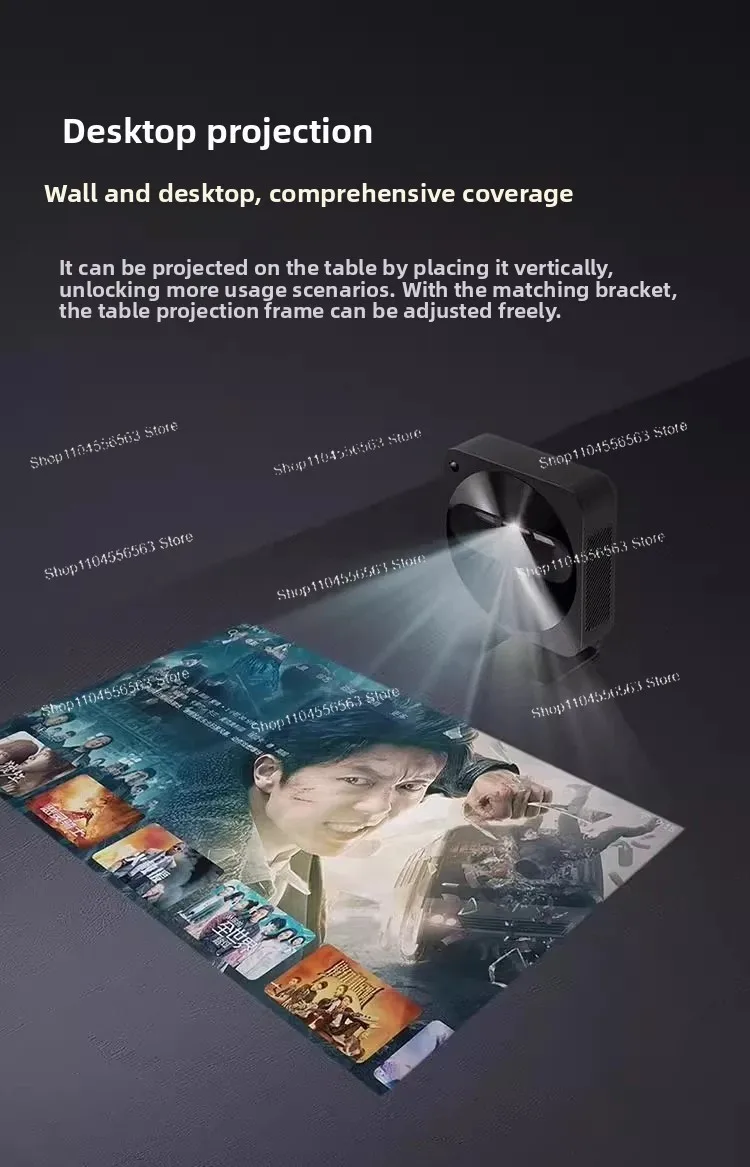 R1 Nano Ultra Short Focus Laser Projector – Chinese Version, 95% New, for Home/Office Movies, Presentations & Gaming