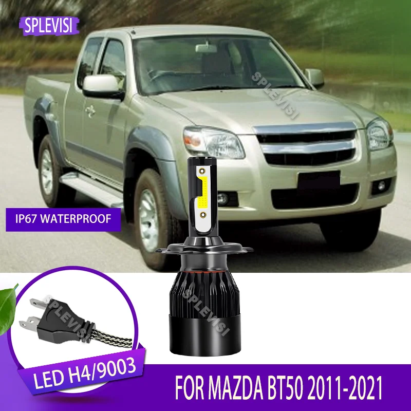 

6000K LED Bulbs, Efficient Heat Dissipation For MAZDA BT50 2011-2021 2011 2012 2013 2014 2015 2016 2017 20108 2019 2020 2021