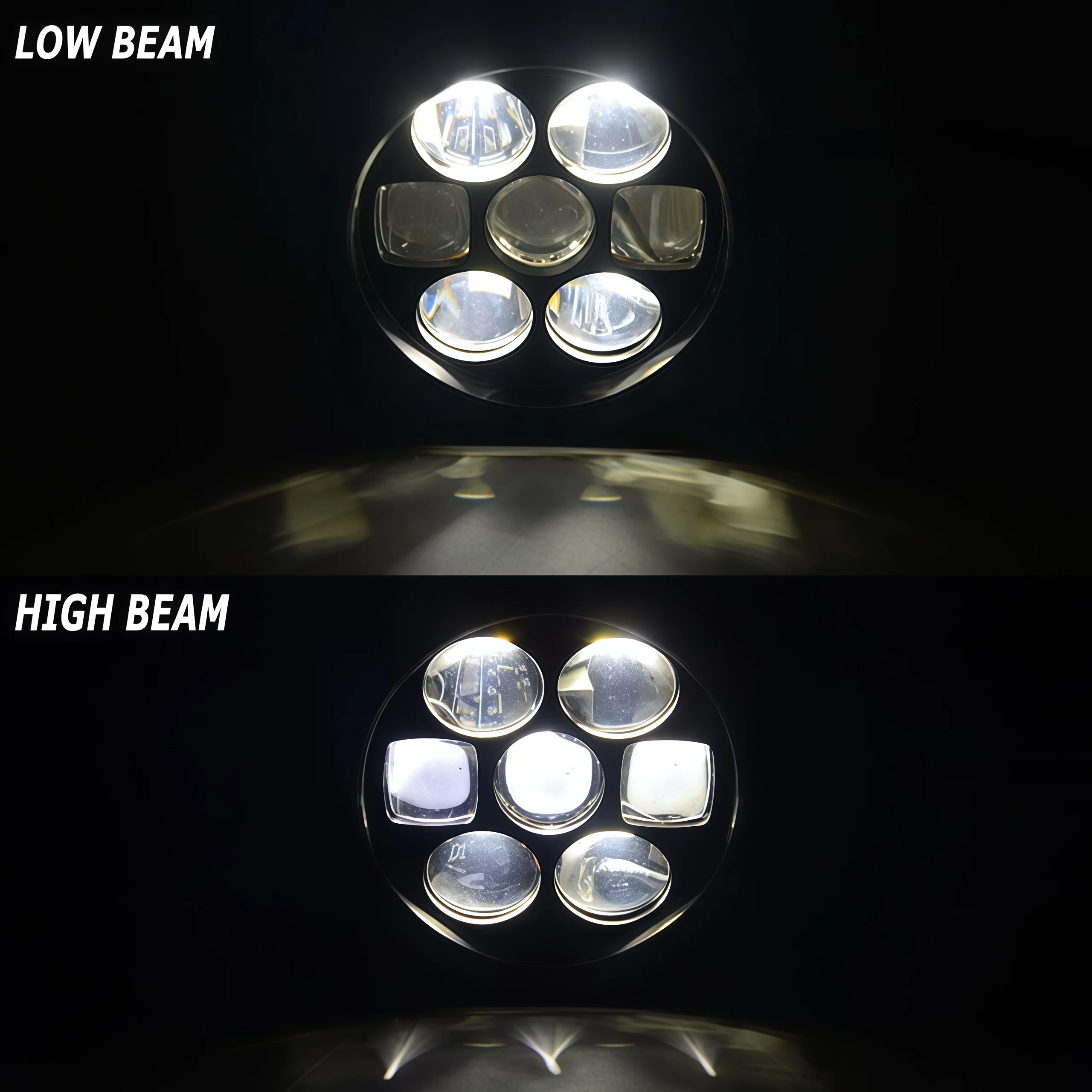 LED ضوء العمل الأضواء أضواء الضباب مصباح قيادة مساعد لسيارات BMW R1200GS R1250GS F800 F850 F900 دراجة نارية SUV ATV UTV شاحنة