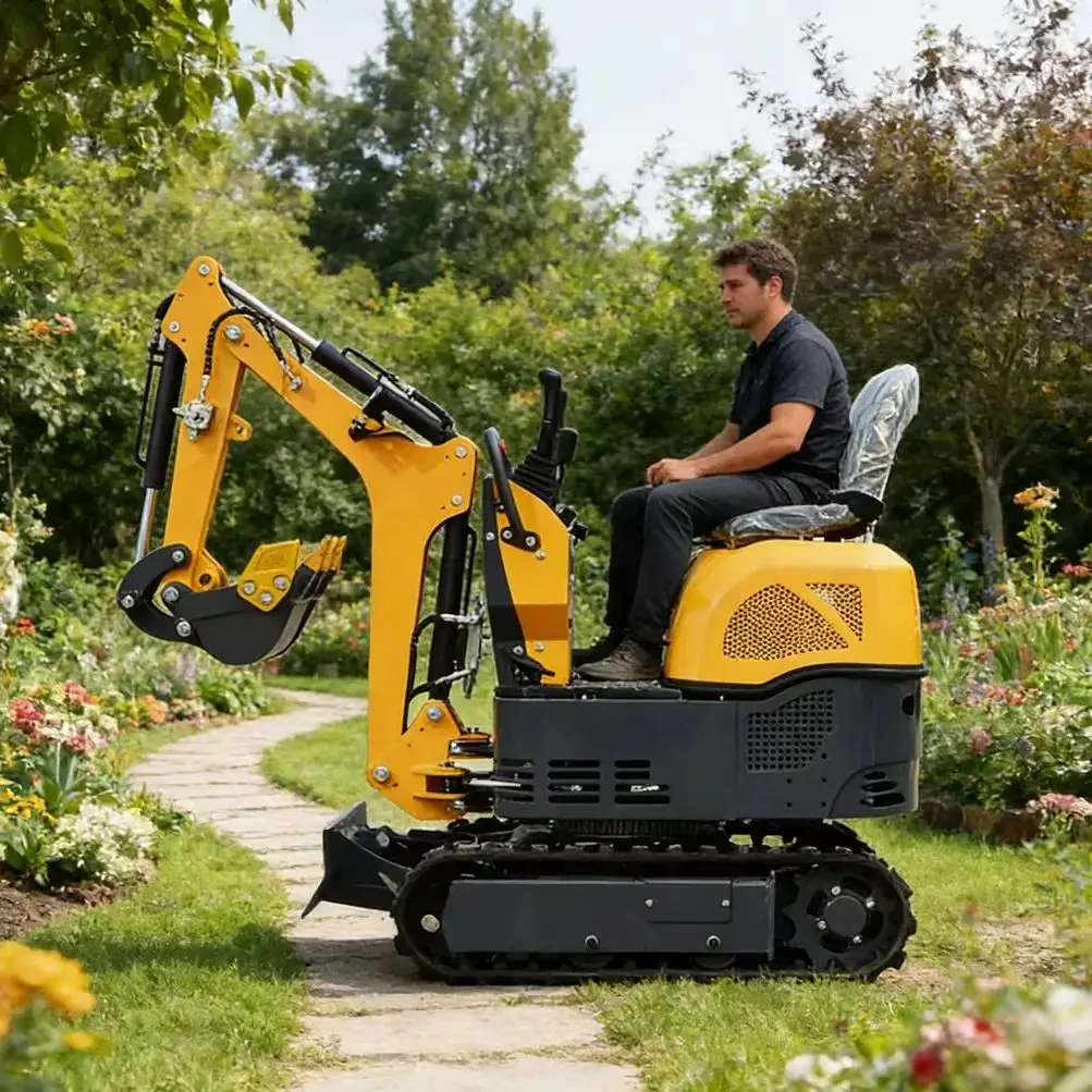 

Original new tracked small excavator for earthmoving, 0.8 tons for sale