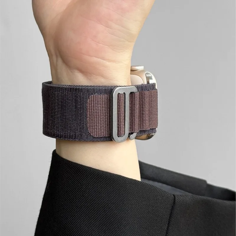 Alpine Loop für Samsung Galaxy Watch 7 Ultra Armband 47 mm Zubehör Sport Nylon Armband Correa Galaxy Watch Ultra Band 47 mm