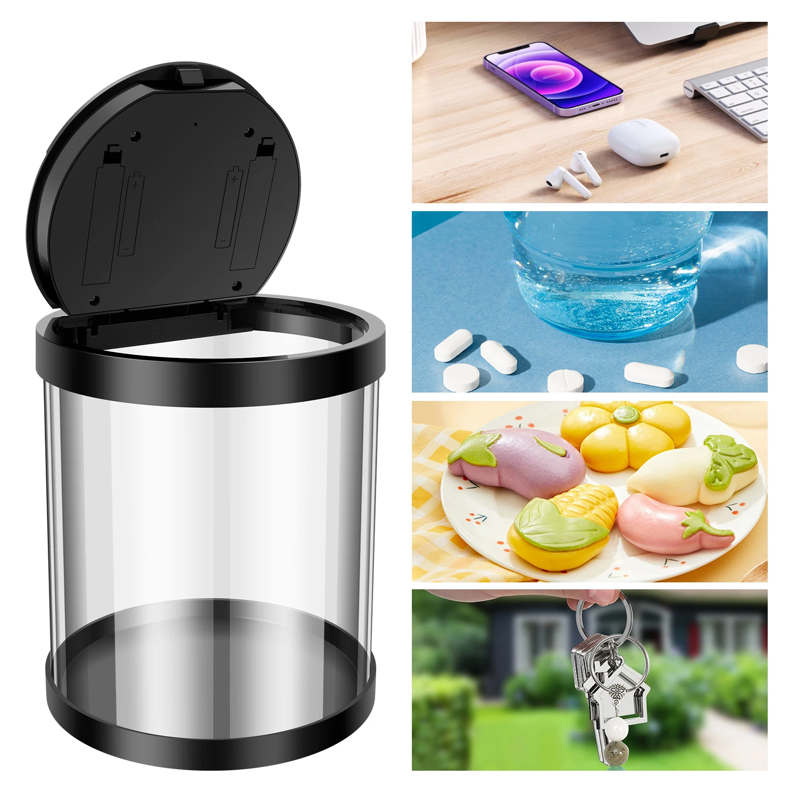 Electronic Time Lock Box Timer Lock Container Multi Function Time Lock Box Bin For Cigarettes Toys Mobile Phones No Battery