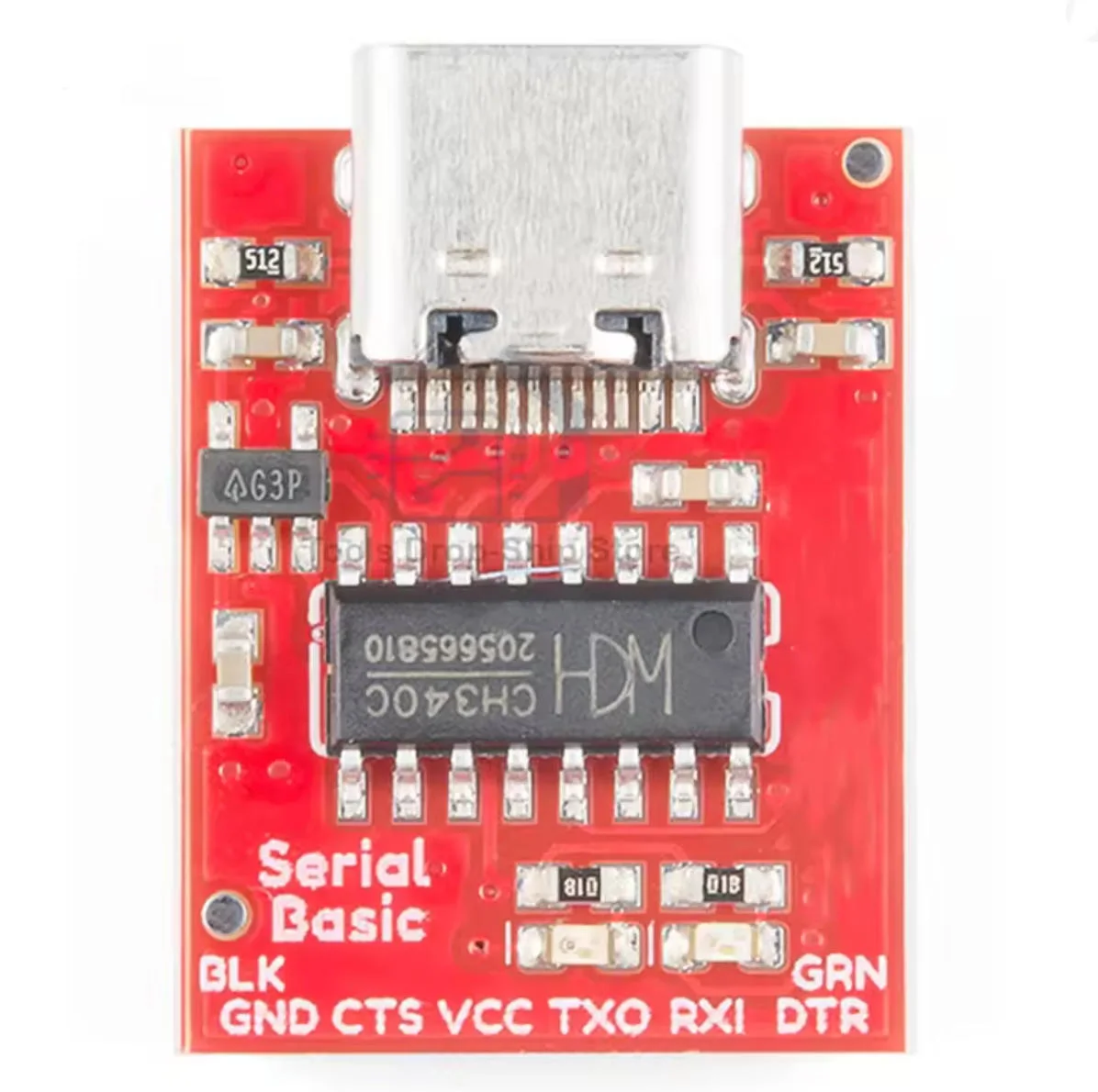 Type C to TTL Serial Port CH340C Module CH340 USB Bus Conversion Chip ISP Communicate Connector for STM32 Serial Port Download