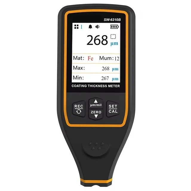 Car Paint Thickness Gauge Paint Film Tester Test Magnetic Crash Auto Detection Tool Coating Quick Tester Paint Meter