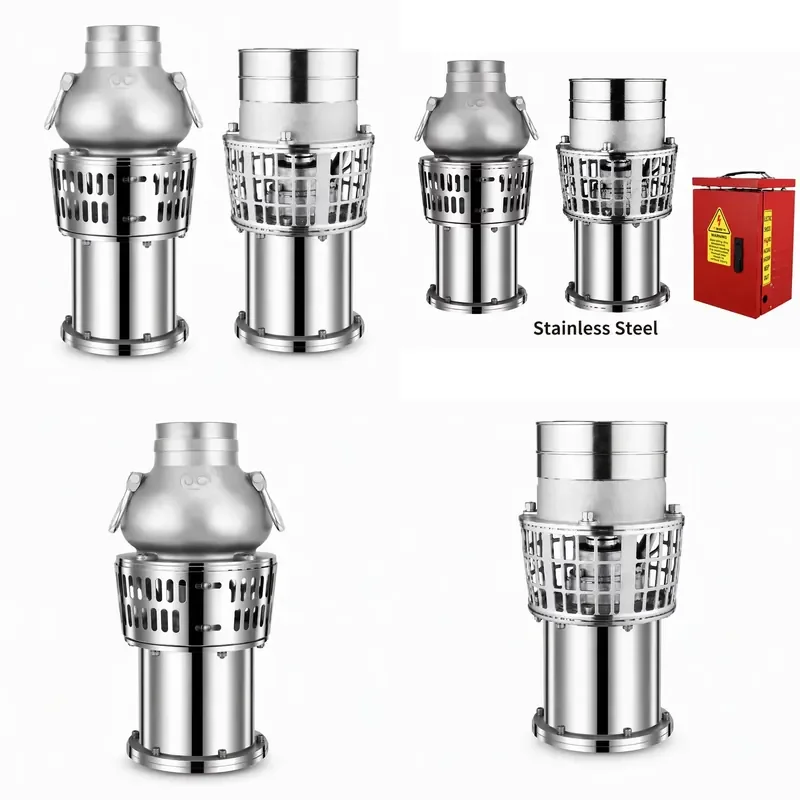 for Stainless Steel 4 Inch Submersible Pump Three Phase Electric Water Pump for Farm Irrigation and Pond Drainage