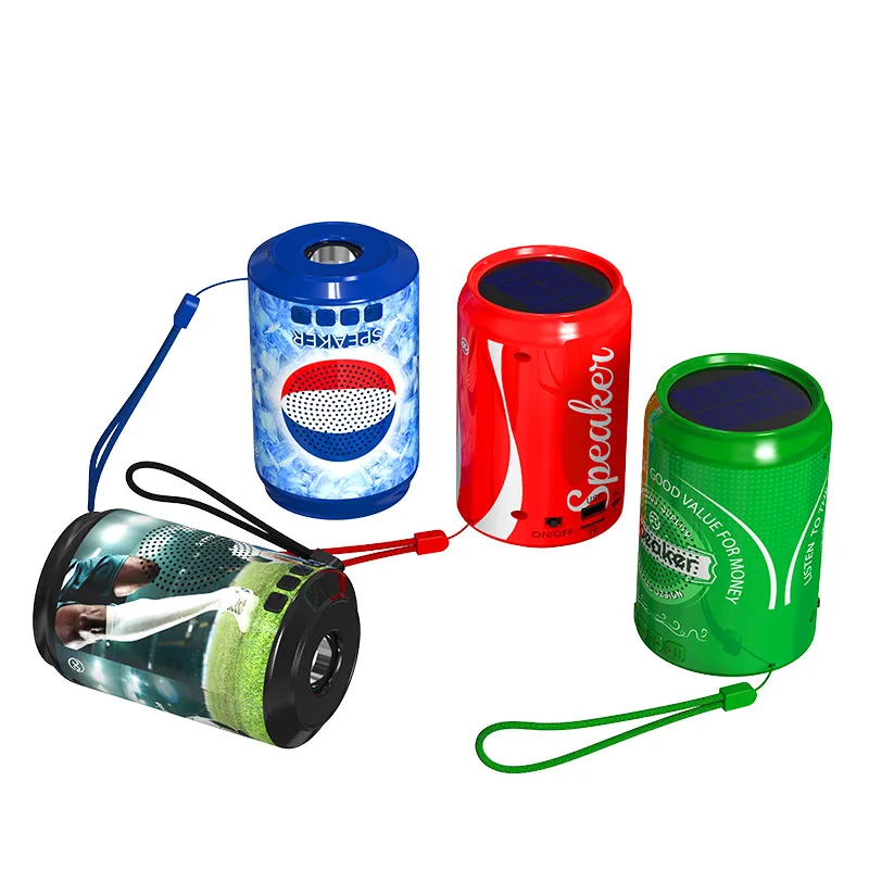 DV-16 Portable Mini for BG Wireless Speaker with RGB LED Lighting 5W Output Power Battery Operated-Creative Wireless Design
